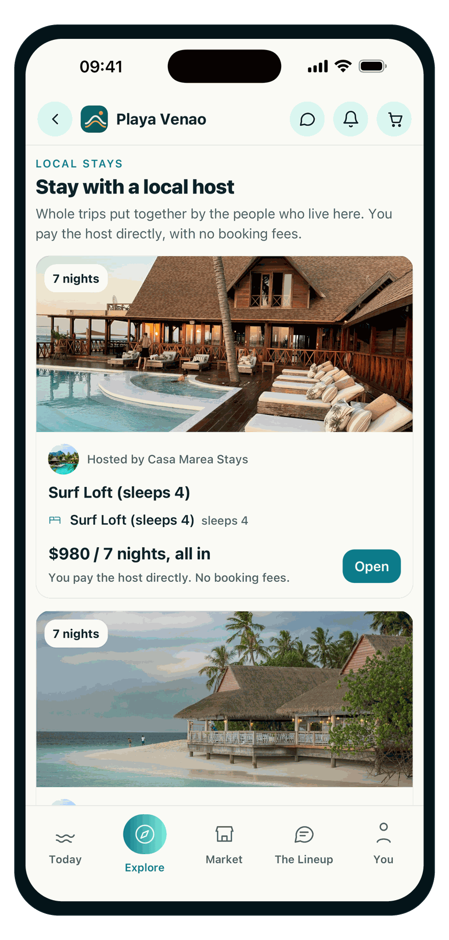 Encontrado por viajeros que ya están en tu pueblo, en la app Coastly